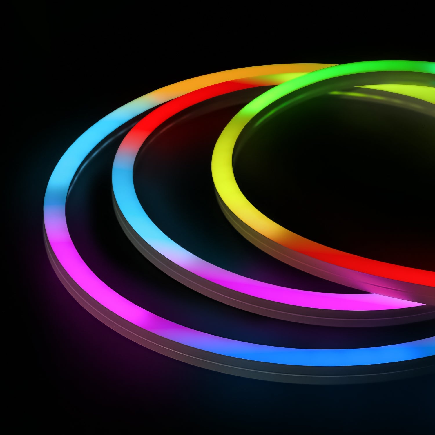 Glow Pro RGBIC Smart Neon Flex Strip - Music Sync LED Light Strip
