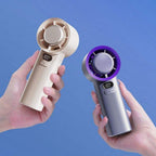 AURA BREEZE | Ultimate Cooling Rechargeable Hand Fan