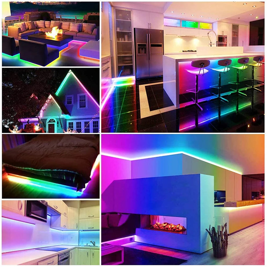 Glow Pro RGBIC Smart Neon Flex Strip - Music Sync LED Light Strip